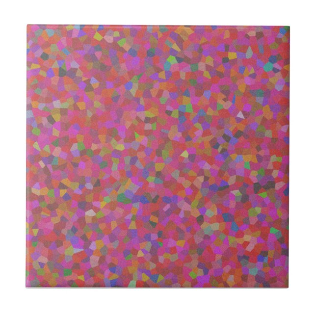 Konfetti-Design Fliese (Vorderseite)