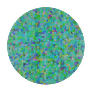 Konfetti-Design Schneidebrett