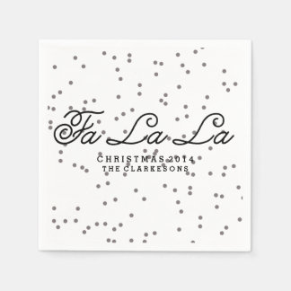 KONFETTI | HANDSCHRIFTLICHE URLAUB NAPKINS SERVIETTE
