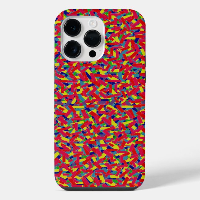 Konfetti iPhone 14 Pro Max Hülle (Rückseite)