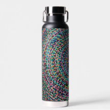 Konfetti-Spiralen-Wasserflasche