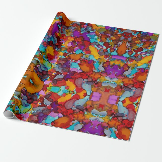 Konfetti Traum Geschenkpapier (Ungerollt)