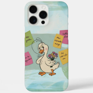 Konfidenzente mit Motivierend Sticknotizen iPhone 16 Pro Max Hülle