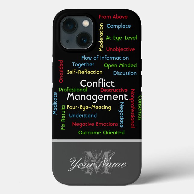 Konfliktmanagement für Projektmanager Case-Mate iPhone Hülle (Rückseite)