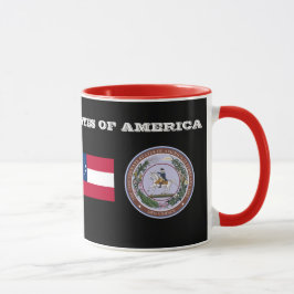 Konföderierte Staaten der amerikanischen Historisc Tasse