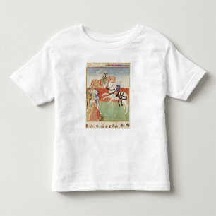 Konfrontation von zwei Rittern vor dem König Kleinkind T-shirt