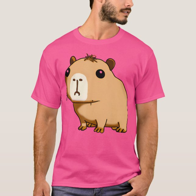 Konfuse Capybara T-Shirt (Vorderseite)