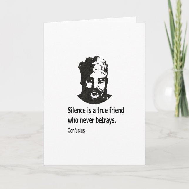 Konfuziat Karte (Vorderseite)