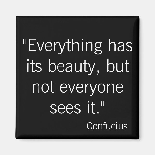 Konfuzius Magnet (Vorne)