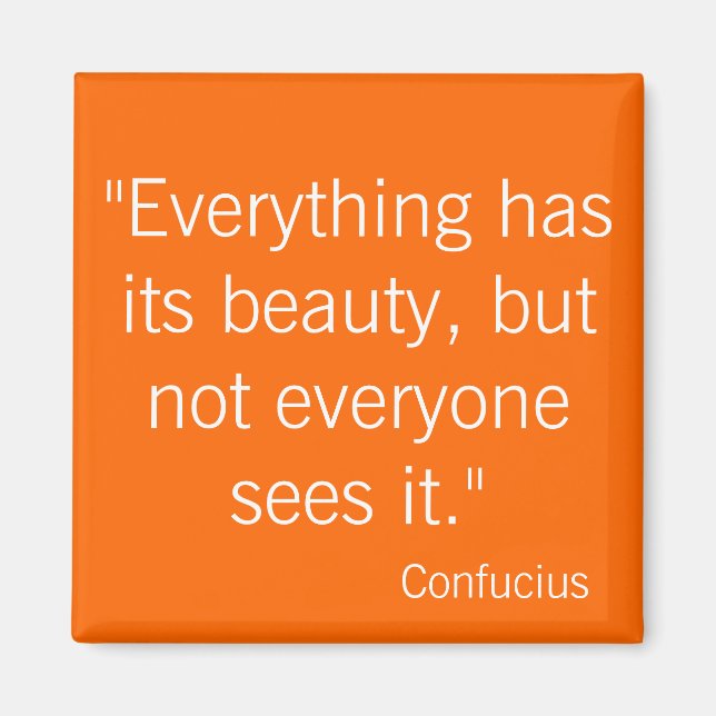 Konfuzius Magnet (Vorne)