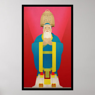 Konfuzius Poster