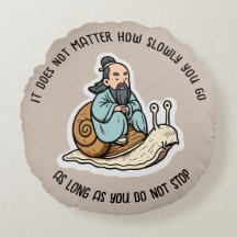Konfuzius und Schnecke