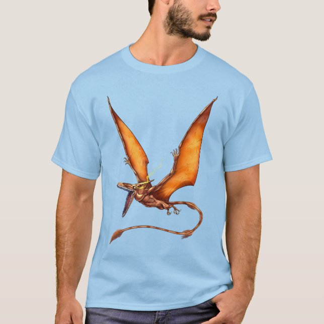 Kongamato Cryptid Creature T-Shirt (Vorderseite)