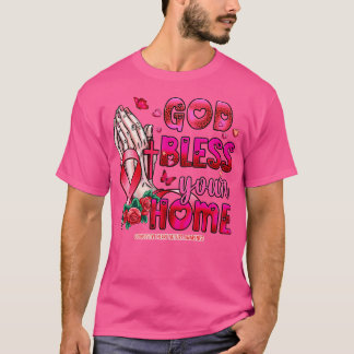 Kongestive Herzinsuffizienz Bewusstsein Gott segne T-Shirt