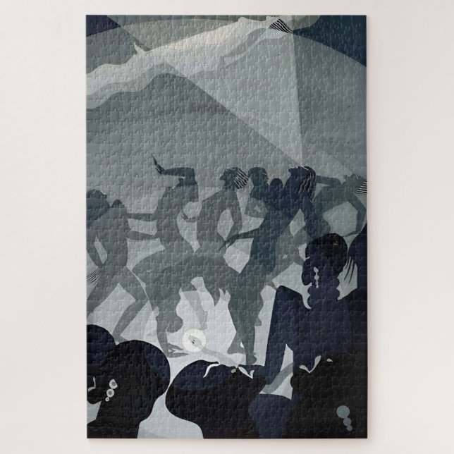 Kongo – 1928 Aaron Douglas Kunst (Vertikal)