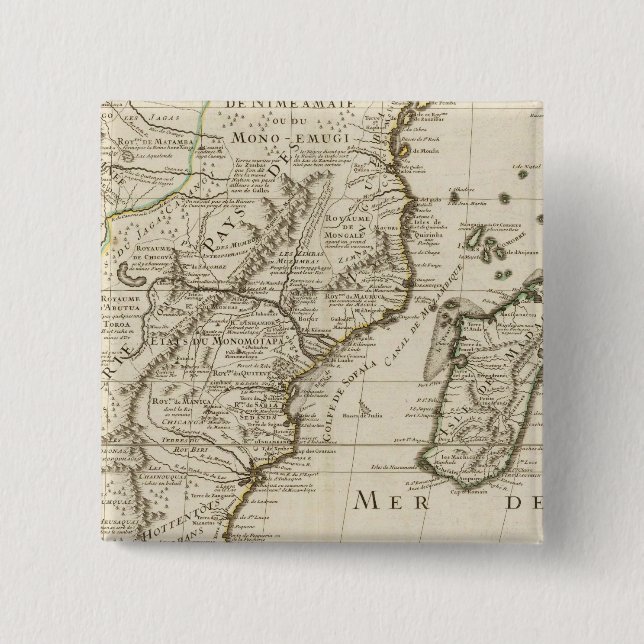 Kongo, Afrika Button (Vorderseite)