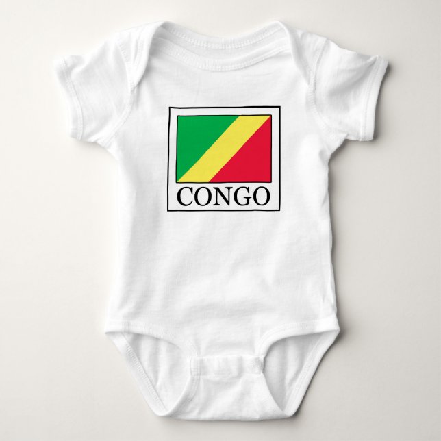 Kongo Baby Strampler (Vorderseite)