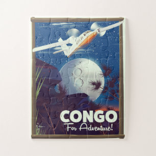Kongo Für Abenteuer! Reiseposter
