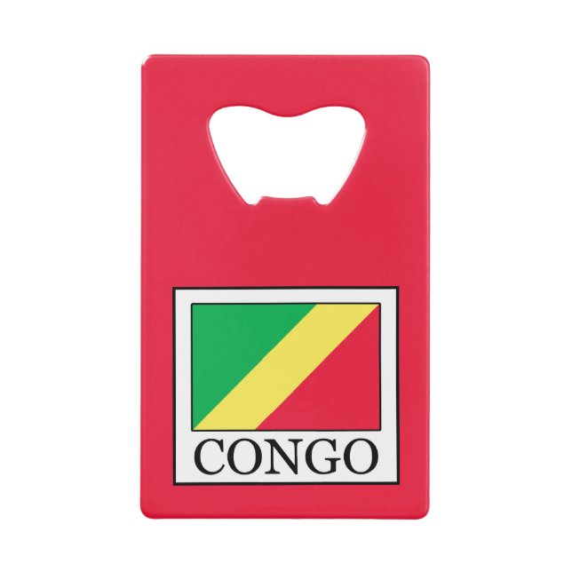 Kongo Geldbeutel Flaschenöffner (Vorderseite)