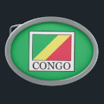 Kongo Ovale Gürtelschnalle<br><div class="desc">Kongo</div>