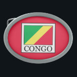 Kongo Ovale Gürtelschnalle<br><div class="desc">Kongo</div>