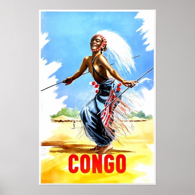 Kongo Plakat (Vorne)