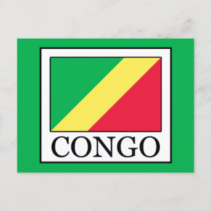 Kongo Postkarte