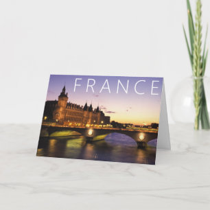 Kongress Paris, Frankreich Happy Birthday Karte