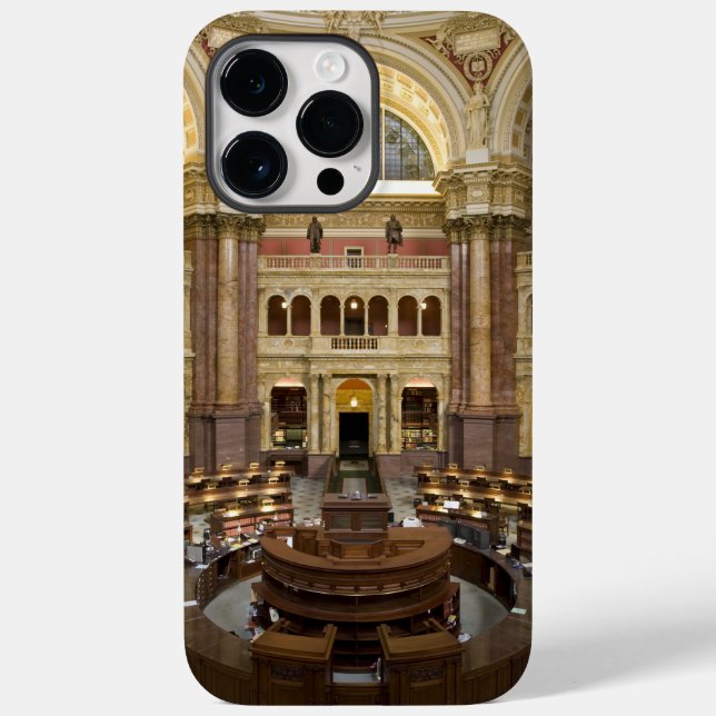 Kongressbibliothek Case-Mate iPhone 14 Pro Max Hülle (Rückseite)