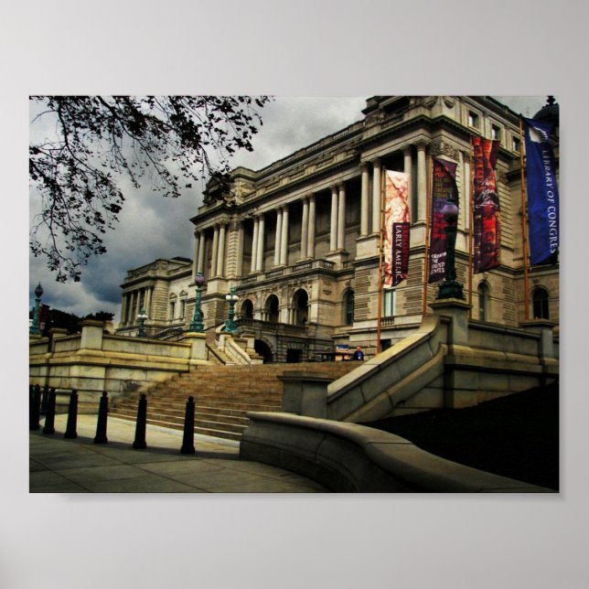 Kongressbibliothek Poster (Vorne)