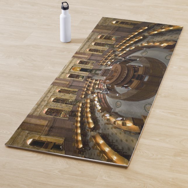 Kongressbibliothek Yogamatte (Beispiel)