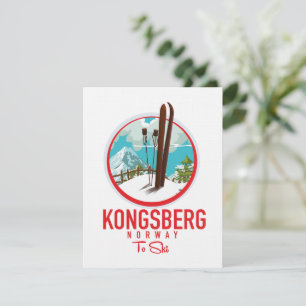 Kongsberg Norwegen Ski-Logo