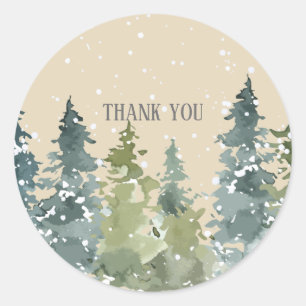 Konifer, Pine Tree, Evergreen Aufkleber