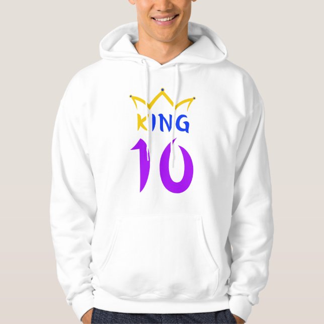 König 10 hoodie (Vorderseite)