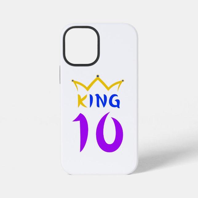 König 10 iPhone 12 mini hülle (Rückseite)