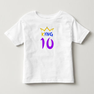 König 10 kleinkind t-shirt