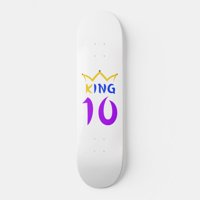 König 10 skateboard (Vorderseite)