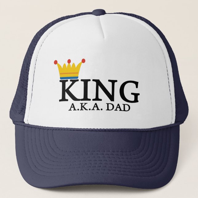 KÖNIG A.K.A. DAD TRUCKERKAPPE (Vorderseite)