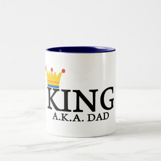 KÖNIG A.K.A. DAD ZWEIFARBIGE TASSE