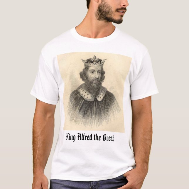König Alfred das große, König Alfred das große T-Shirt (Vorderseite)