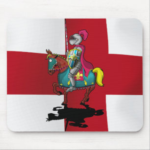 König Arthur Ritter und Pferd Mousepad