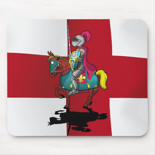 König Arthur Ritter und Pferd Mousepad (Vorne)