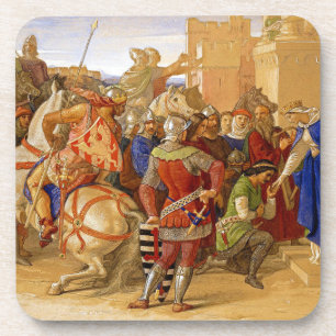 König Arthur und Ritter des Runden Tisches Getränkeuntersetzer