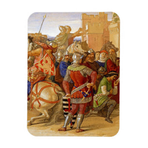 König Arthur und Ritter des Runden Tisches Magnet