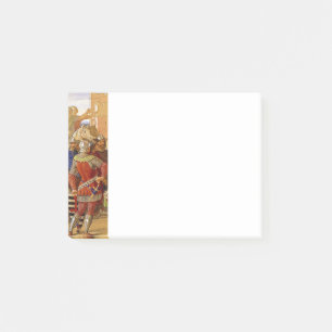 König Arthur und Ritter des Runden Tisches Post-it Klebezettel
