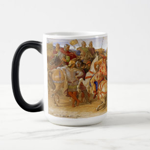 König Arthur und Ritter des Runden Tisches Verwandlungstasse