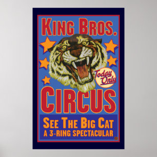 König Bros. Zirkus Poster