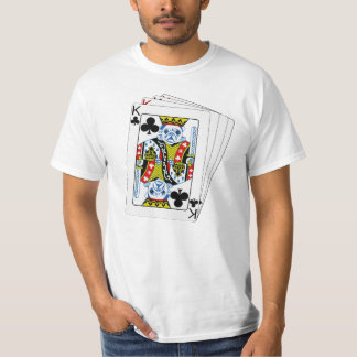 König Cards mit Mops-Gesichtern T-Shirt
