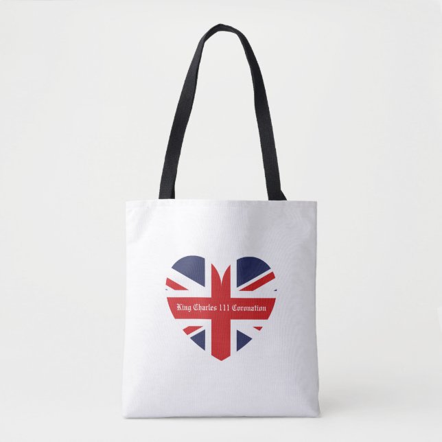 König Charles 111 Krönung Tasche (Vorderseite)