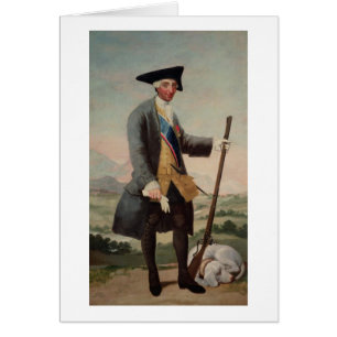 König Charles III (1716-88) als Jäger, 1786/88